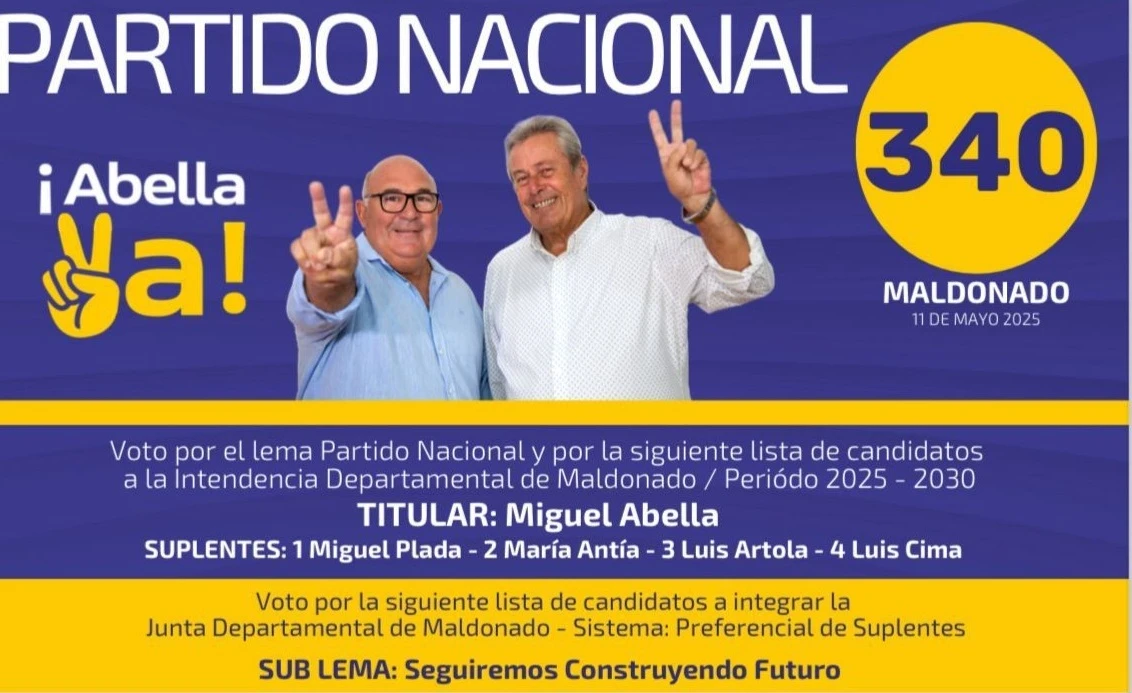 En mayo se votan dos listas